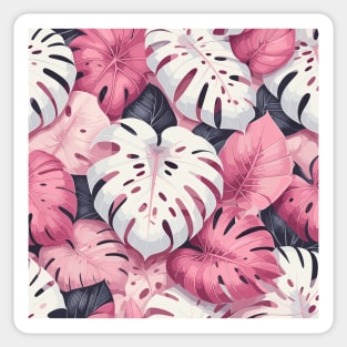 Tropical Leaves Pattern Sticker